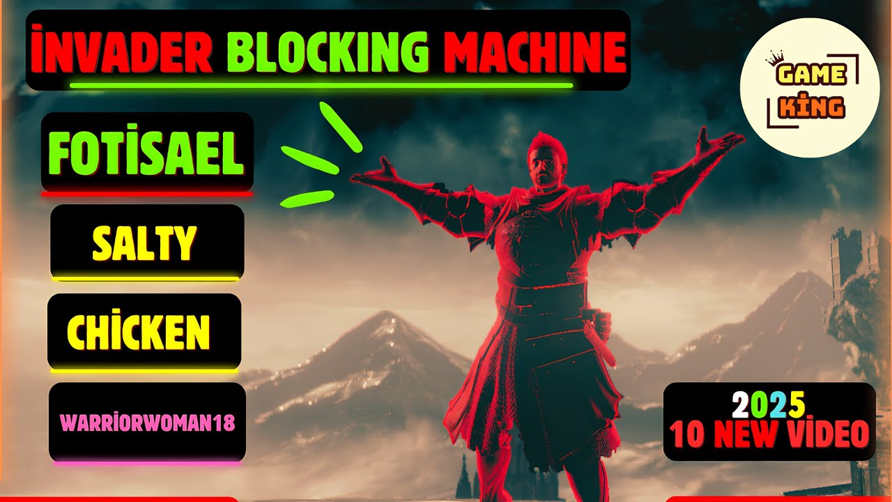fotisael -)) (İnvader Blocking Machine) -(SALTY CHİCKEN)- (warriorwoman18) - 10 NeW video - ((2025))