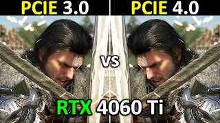 RTX 4060 Ti PCIe 3.0 vs PCIe 4.0 | Does It Matter | 2026 Performance Test