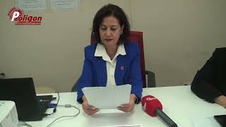 CHP Akşehir İlçe Kadın Kolları Başkanı Yurdaşen Karabağ'dan Basın Açıklaması
