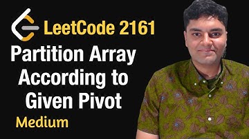 Partition Array According to Given Pivot - Leetcode 2161 - Python