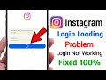 Fix Instagram Login Loading Problem | Instagram Network Error Fix | Instagram Login Stuck On Loading