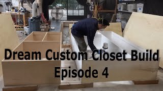 Custom LED Backlit Closet of Your Dreams | Episode 4 - Paint All the Things!