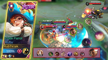 Tutorial Cara Satu Lane Lawan Paquito | Build Ruby Tersakit Dan Terkuat 2022 | Top 1 Global Ruby
