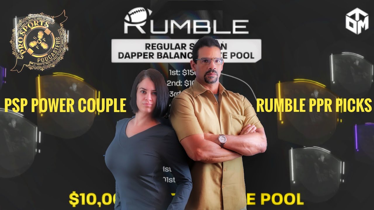 NFL WEEK 1 PPR RUMBLE PICKS