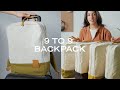 9 to 9 backpack 0801 collection  handson review  dailyobjects