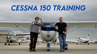 Cessna 150 Flight Training: 3 TouchandGo's