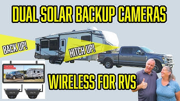 Best Dual Magnetic Solar Backup Cameras Full Install & Test AUTOVOX  Trucks, Campers, SUVs, and Cars