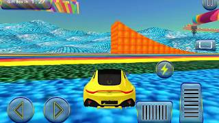 Mega Stunt Chase - Impossible Car Mega Ramp - E04 Best Android GamePlay HD