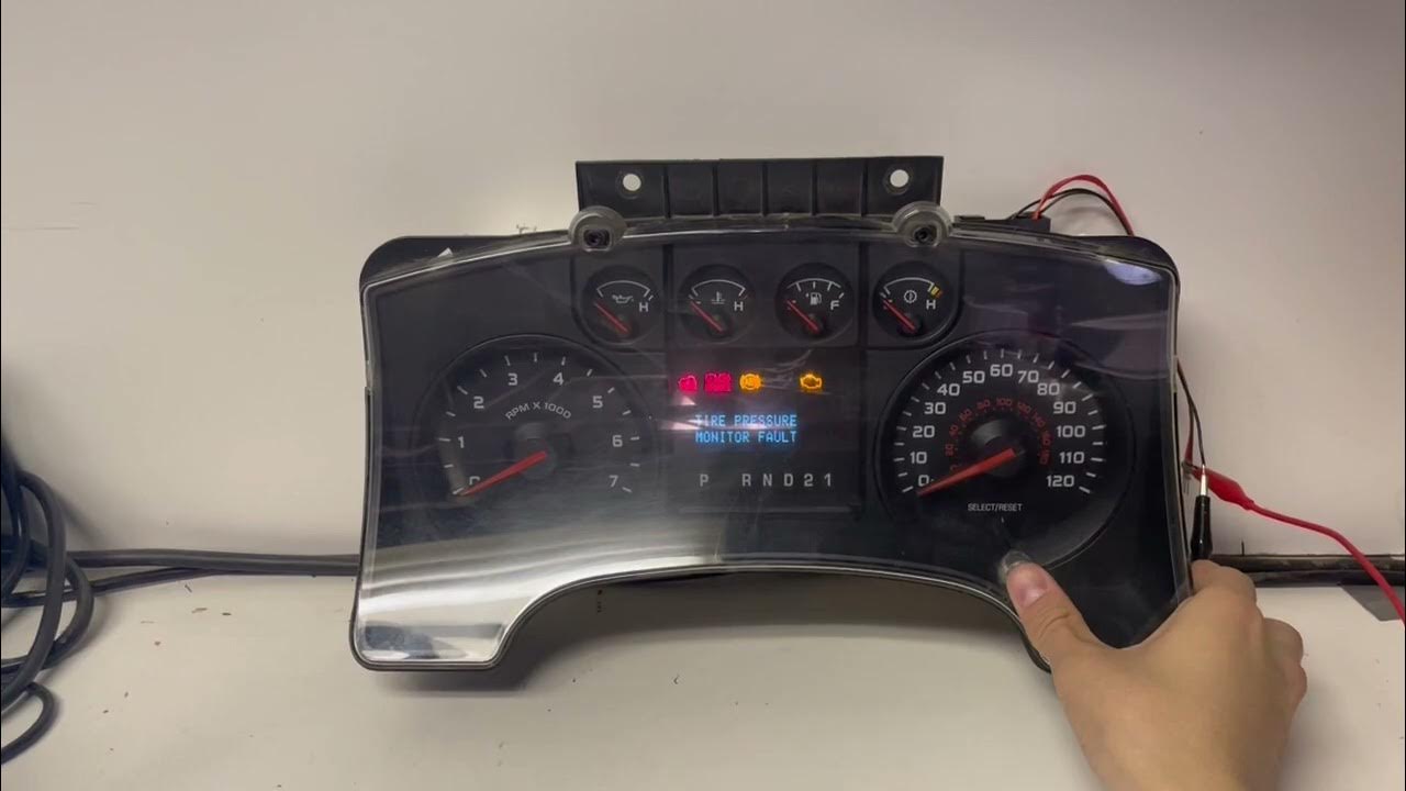 20092010 FORD F150 USED DASHBOARD INSTRUMENT CLUSTER TEST YouTube