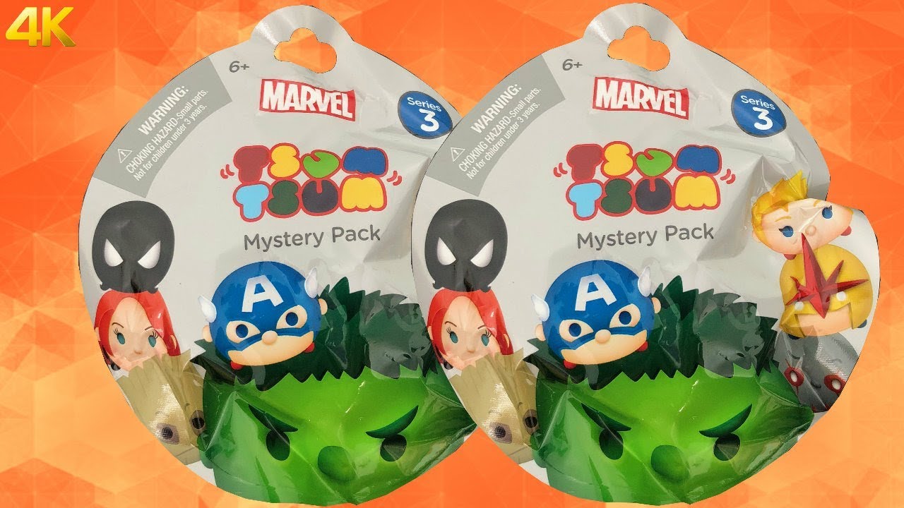Marvel Tsum Tsum Series 3 Mystery Stack Pack Review - YouTube