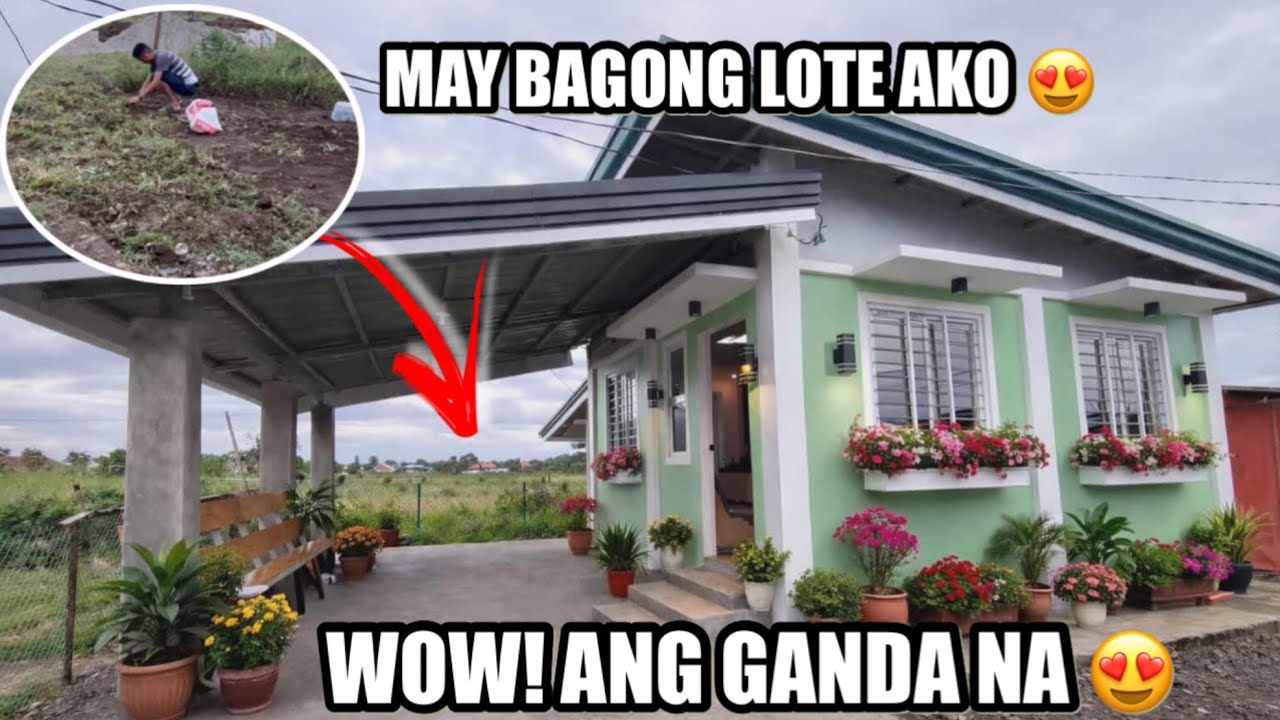 BAHAY NI MR. J MAY MGA HALAMAN NA AT MAY LOTE NA NAMANG BAGO