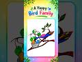 🐦🐣 A Mother's Love In A Happy Bird Family 🌿
