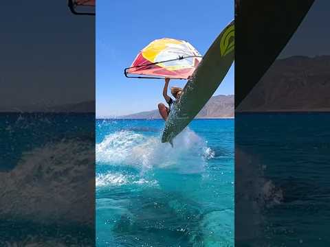 Видео: Windsurfing at Dahab