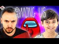 AMONG US: ПАПА РОБ И ЯРИК И ЭРИК VS ПАПА МАКС И ЕЛИСЕЙ  - ВСЕ ИГРЫ В АМОНГ АС НА КАНАЛЕ ПАПА ДОМА!