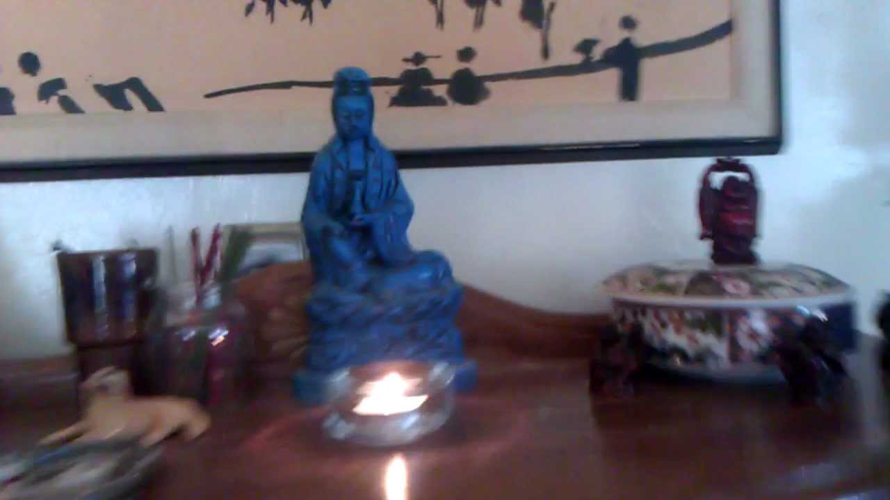 Kwan Yin and Hotei Altar YouTube