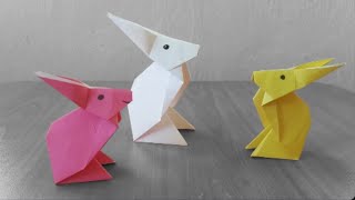 Kagittan Tavsan Yapimi Youtube Origami Hayvanlar Youtube