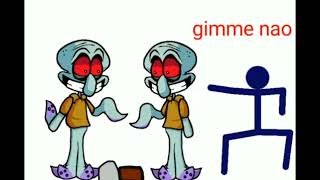 Squidward kills model asker. #killmodelasker
