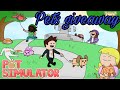 🔴New Update Pet simulator X giveaway Live (Saturday vibes) 🔴