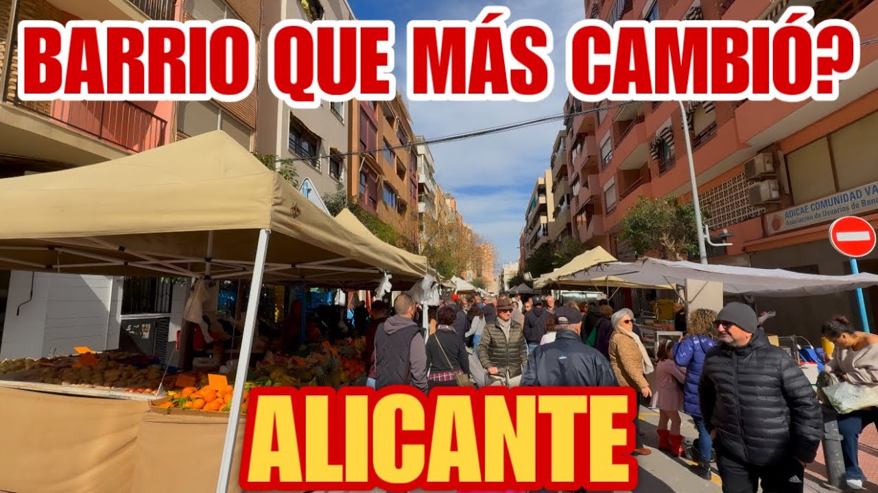 BENALUA - El Barrio que más CAMBIA en Alicante?! 🏡🌴