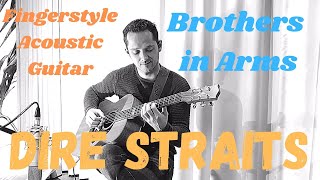 Brothers in Arms (Dire Straits) Fingerstyle acoustic guitar |2022| cover by Ries