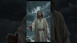 Jesus calms the storm#jesus #miracle #love #storm