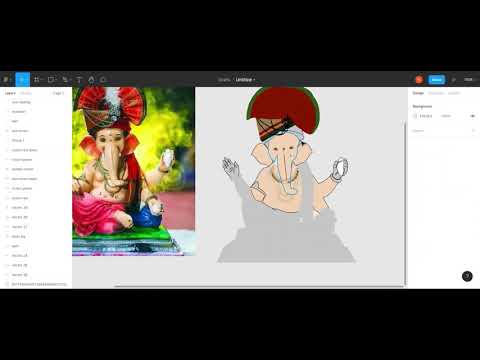 ganesh vector art / figma / part 3