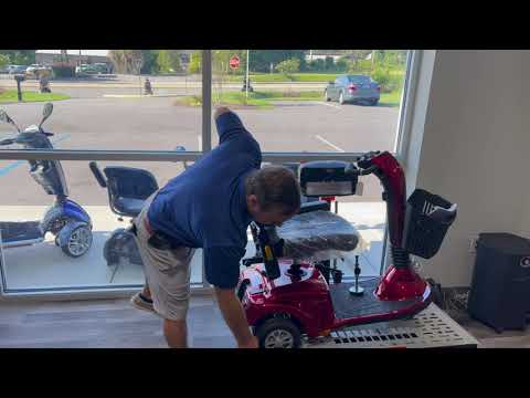 Companion GC-240 Electric scooter and Harmar - AL100 Lift