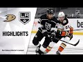 Ducks @ Kings 4/20/21 | NHL Highlights