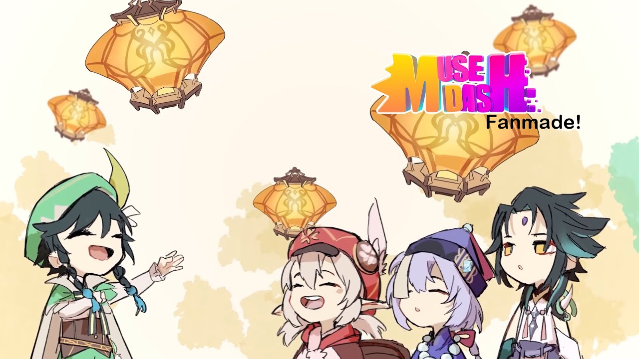 [Muse Dash Custom Chart #12] Let the Wind Tell You - Genshin Impact Fansong (Hard ☆8)