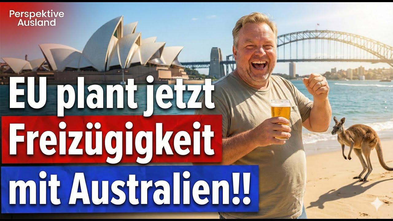 Hammer-Deal: EU-Bürger dürfen bald 4 Jahre in Australien arbeiten? (Details)