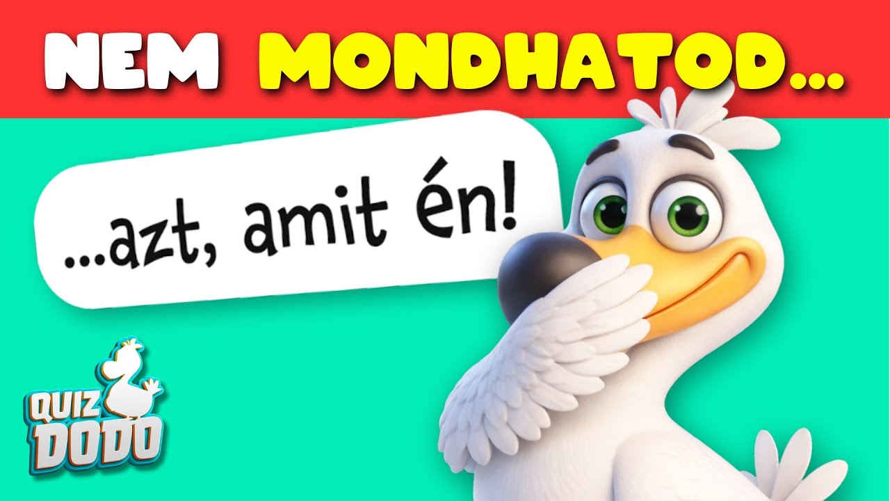 ❌ Nem mondhatod azt, amit én! 🤭 | 🧠 Tudás vagy szerencse? 🍀