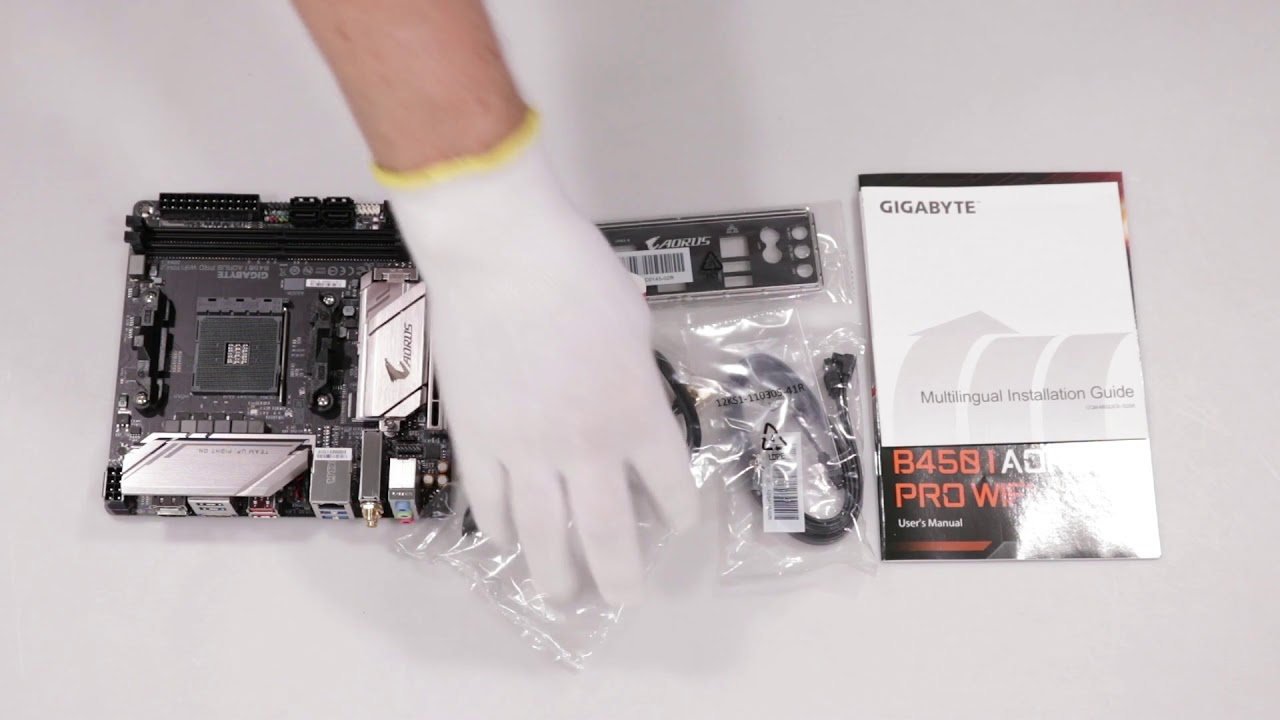 Unboxing Gigabyte Motherboard Ryzen B450 I Aorus Pro Wifi Youtube