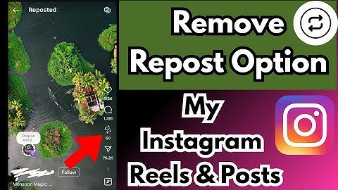 Disable Reposts on Instagram Posts & Reels \ How to Remove Repost Option My Instagram Reels & Posts