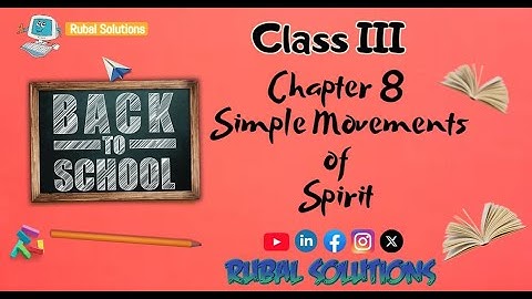 Chapter 8 - Simple Movements of Spirit (Class III)