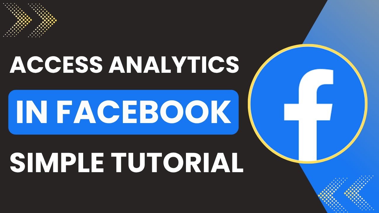 How To Access Analytics In Facebook - YouTube