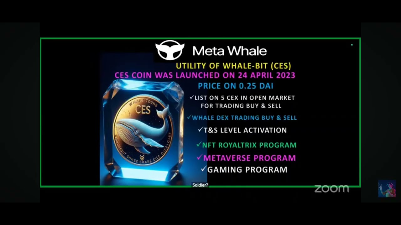 CES COINE Whalebit Best Opportunity in the world 🌎