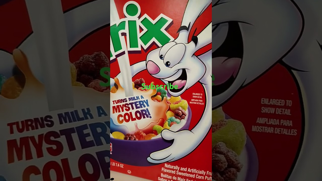 Trix mystery color milk! what you think? 