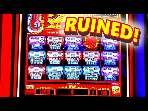 I RUINED MY LIFE CHASING THE DEVIL IN LAS VEGAS!!! -- Smokin' Hot Stuff Jackpot Respins Slot Machine