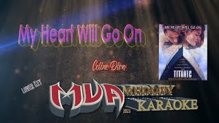My Heart Will Go On Karaoke Version | Lower key
