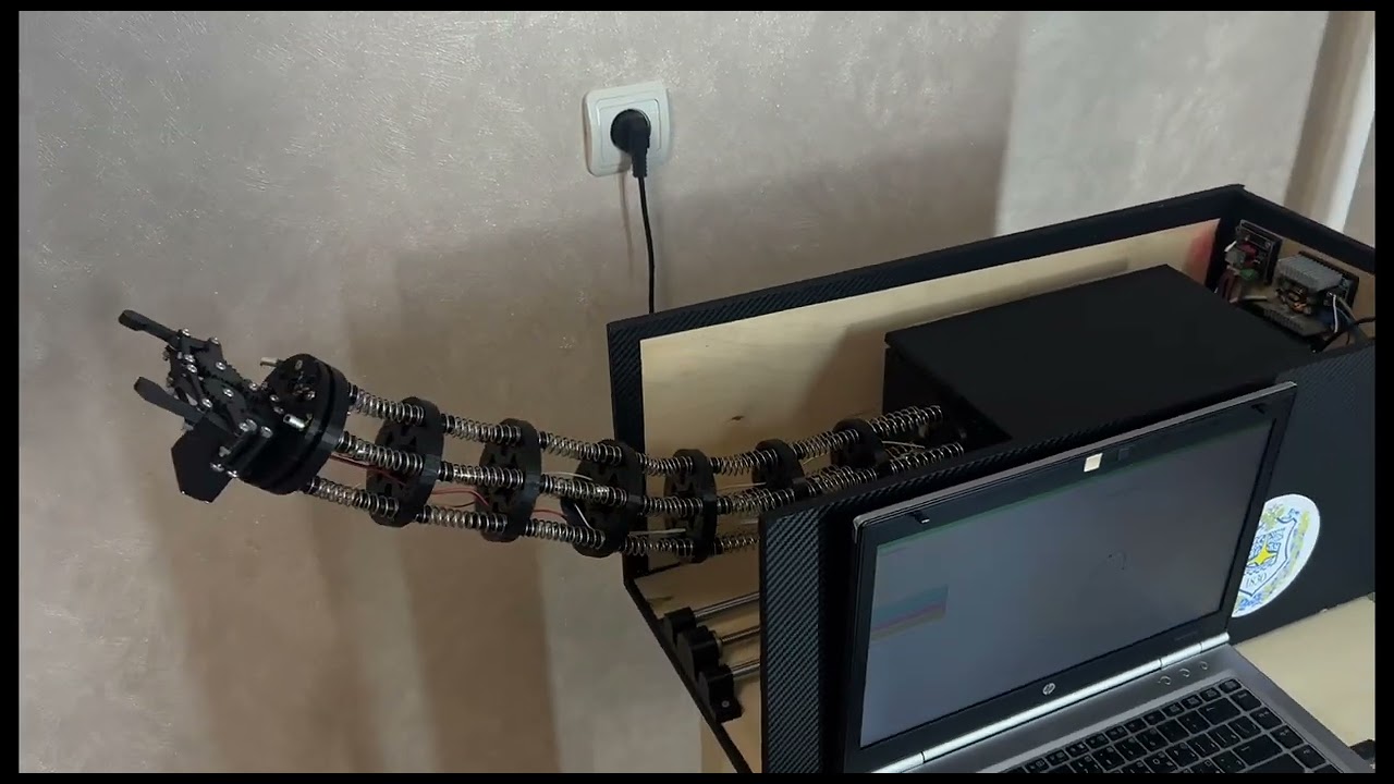 Мой дипломный проект: гибкий робот-манипулятор