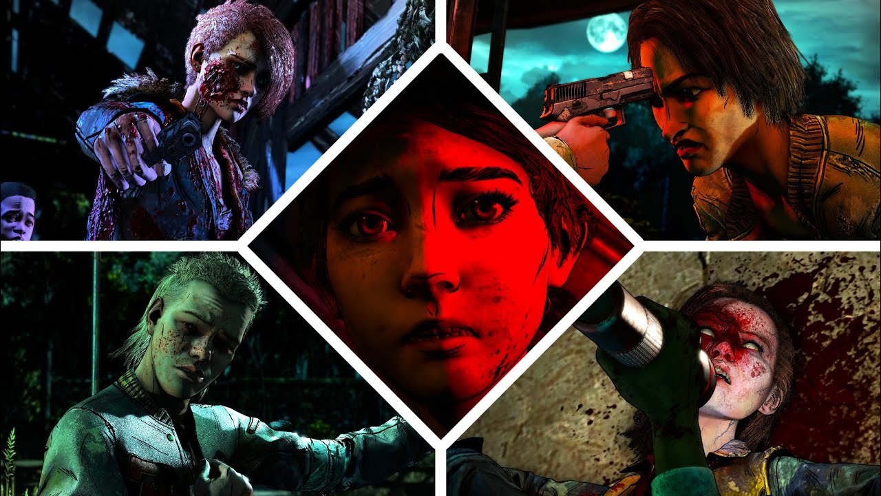 The Walking Dead: The Final Season  :➤ ALL BOSSES / ALL VILLAIN FIGHTS & ENDING  [  4K60ᶠᵖˢ ]