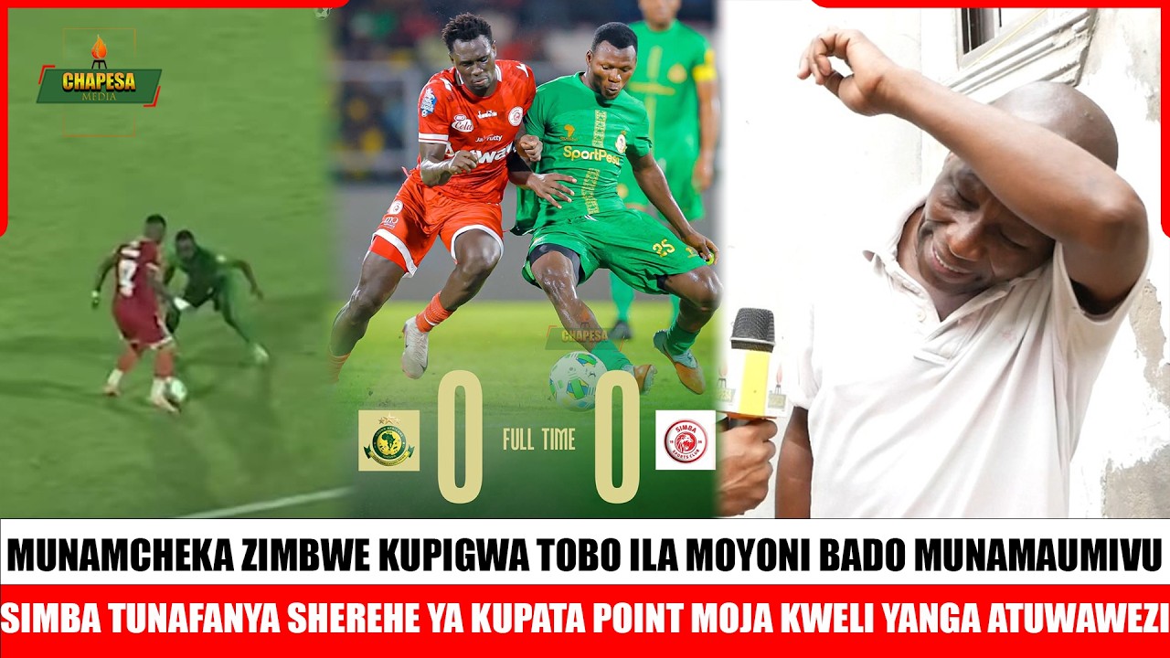 MZEE SAID!SELEMAN ALIUSHIKA MPIRA KABLA YA GORI NA LAZMENI NDYO ALITAFSIRI IVYO/YANGA ATUWAFUNG NG'O