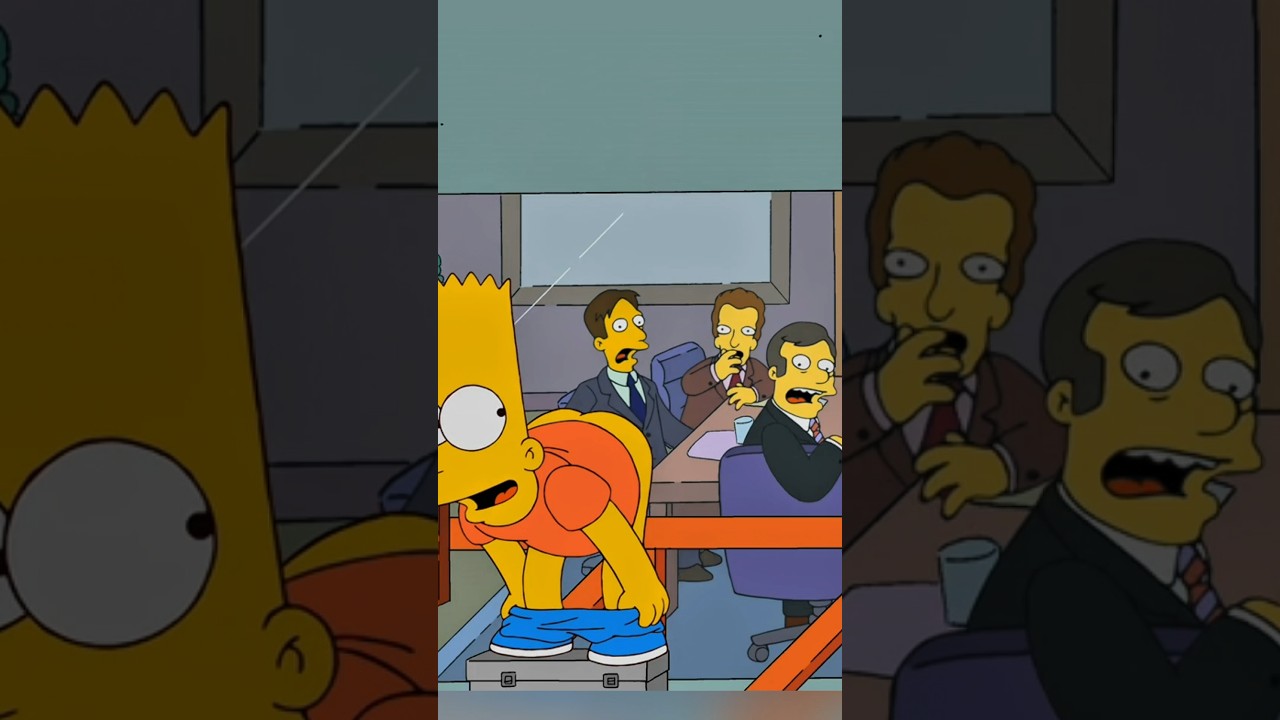 Хотел сделать гадость,а вышла радость 🥲 #shorts #simpsons