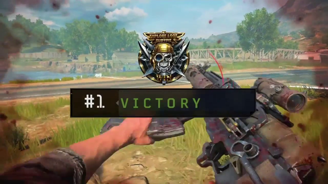 Blackout 21 kill Win Solo in Squads