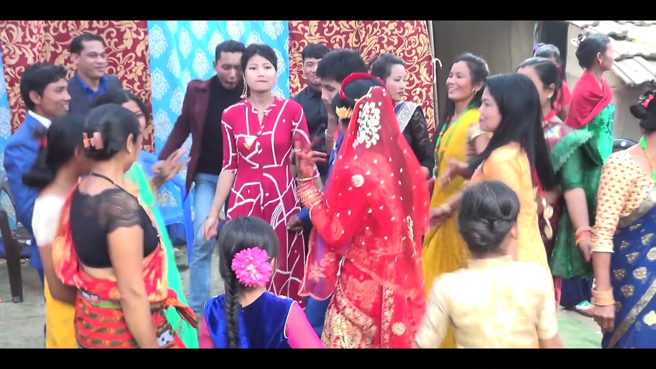 THARU WEDDING DANCE CHITWAN