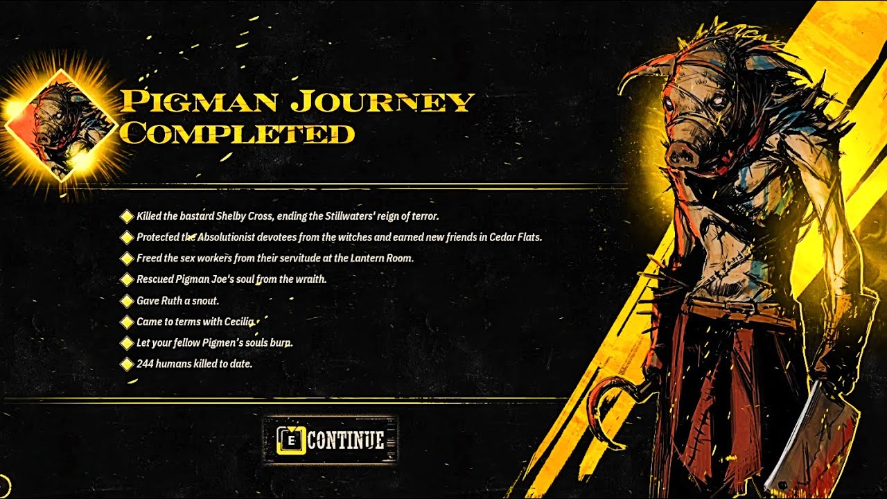 Weird West -[Part 10 - Pigman Journey END]- NO COMMENTARY - [PC HD 60FPS]