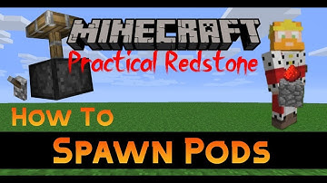 Practical Redstone :: How To :: Hunger Games Spawn Pods!