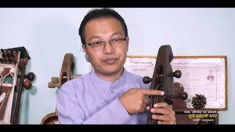How To Play Nepali Instrument Sarangi lesson - (Part 1) सारङ्गी कसरी सिक्ने - भाग १