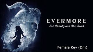 Video thumbnail of "Evermore Karaoke (female key)"