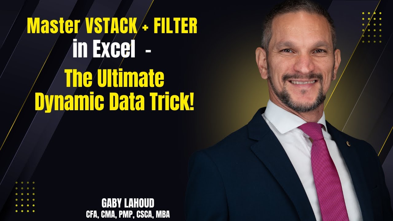 Master VSTACK + FILTER in Excel — The Ultimate Dynamic Data Trick ...